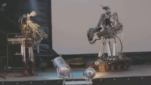 Первая музыкальная группа из роботов. Compressorhead