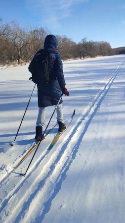 Лыжный профи⛷️ #путешествия #туризм