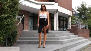 TIGHT SKIRT, TIGHTS & HIGH HEELS - Office Outfit? | Kats little world