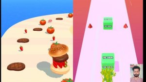 Sandwich Runner | Jelly Run 2048 - All level Game walkthrough (Android iOS)