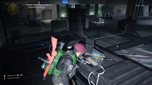 Tom Clancy's The Division 2 (Retrieve Pentagon Project List) (Destroy Marauder XB-31 Drone) Gamepla