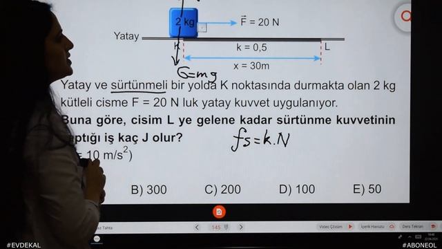 11.Sınıf Fizik - Enerji (Kariyerim Teknoloji Lisesi)
