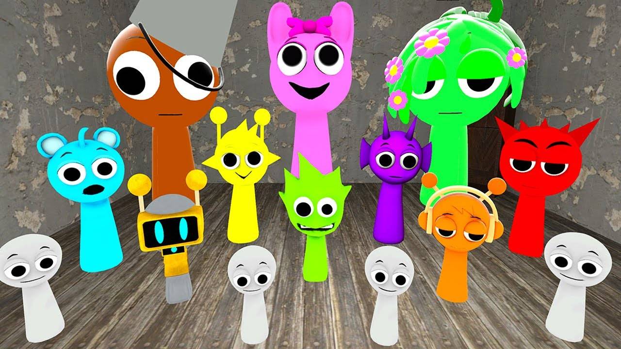 МЫ НАШЛИ ПЕСНЮ СПРУНКИ В ГРЕННИ ОНЛАЙН - Incredibox Sprunki Song Granny Online Garry's Mod смотреть онлайн