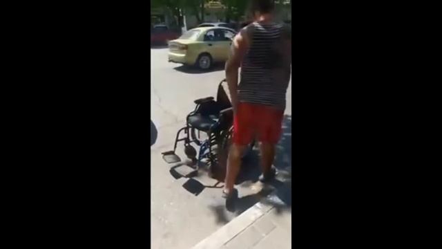 Инвалид-колясочник узнал о акции "ГИГИ ЗА ШАГИ" смотреть онлайн