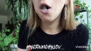 Природный мел Снежок в пасте. Хруст мелом. Асмр. Пищевой мел. Релакс