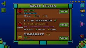 Уровни которые вы искали в Geometry Dash