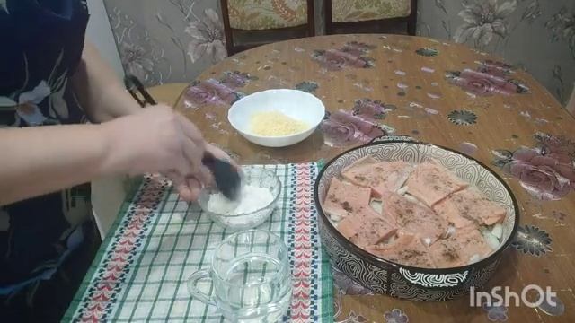 Новогодняя горбуша в сметанном соусе. Попробуйте. Это очень вкусно. смотреть онлайн