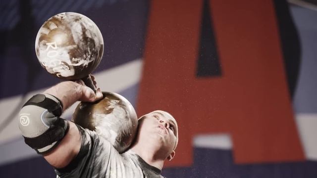 The Cyr Dumbbell — 2016 Arnold Strongman Classic смотреть онлайн