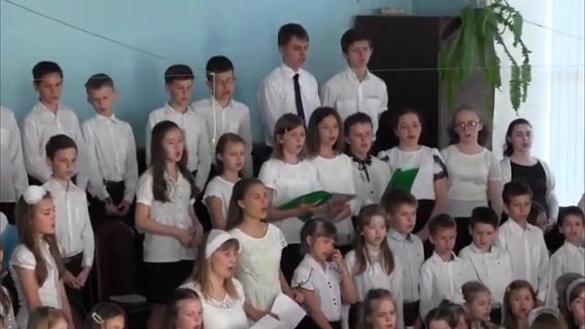 Бог оставил всю славу небес. Христианская десткая песня на Пасху