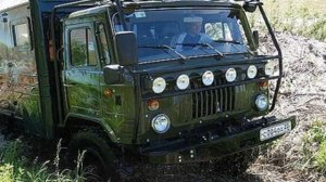 Уникальный автодом на базе ГАЗ-66!