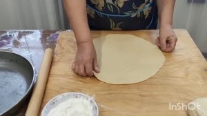 Татарский рыбный пирог с горбушей. Очень вкусно.
