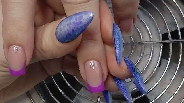 ДВЕ клиентки от другого мастера #nails#beauty#маникюр#сложныеногти#квадрат#френч#shorts#youtube