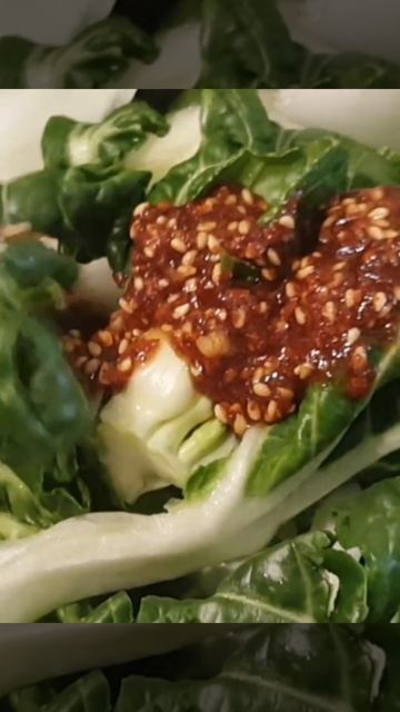 Bok Choy Muchim (Bok Choy Salad) Crunch and Delicious #foodie #shorts #Koreanfood #cooking смотреть онлайн