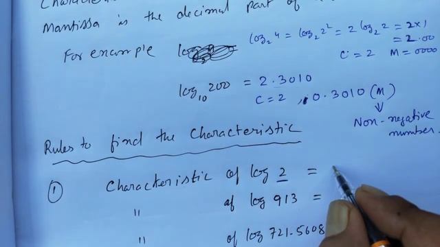 Applied math Class 11 LOGARITHM Characteristics and Mantissa in English. смотреть онлайн
