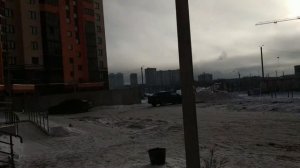 Протяжка кабеля в многоквартирном доме.