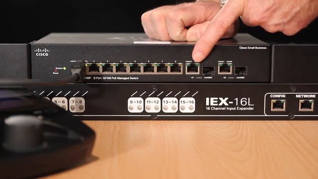 Connecting myMix and IEX16 to a Switch смотреть онлайн