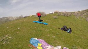 Полеты на параплане,Узбекистан,Кашкадарьинская область.28.03.2023,ч.1