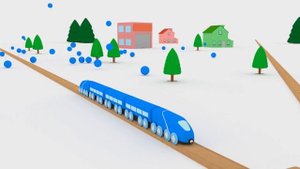 Учим цвета - Дино играет с поездом Марком - Динозаврик Дино 👶 Обучающий мультфильм для детей