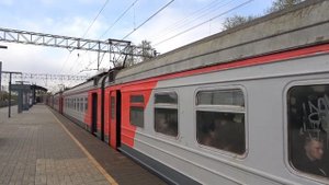 На Рязань! Электропоезд ЭД4М-0291 на платформе Сортировочная