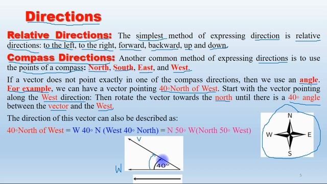 General Physics |Lecture 02| Expressing the Direction of The Vector| Amharic|በአማርኛ смотреть онлайн