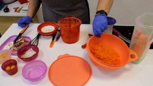 Рижский морковный пирог. Силиконовая  форма Цветок Tupperware