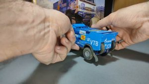 Сборка моделей ZVEZDA Автомобиль KAMAZ-43509 «KAMAZ-мастер» Финал сборки + фотоотчет