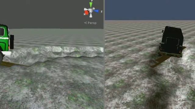 Система Деформации тиррейна - Почти колея.. Unity3d смотреть онлайн