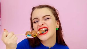 Челлендж. Шоколадная Еда vs Настоящая еда | Эпичная Битва с Едой от Choco DO