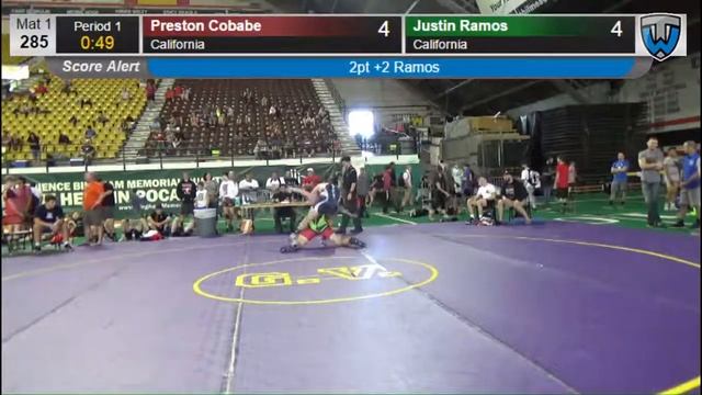 282 CADET 285 Preston Cobabe California vs Justin Ramos California 8420319104 смотреть онлайн
