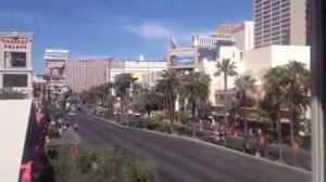 The strip in daylight