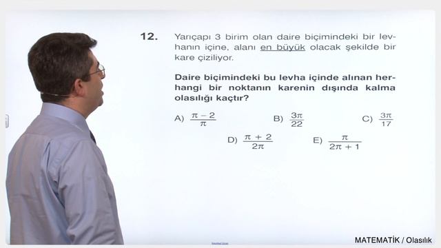 YGS-LYS MATEMATİK - Olasılık 4 смотреть онлайн