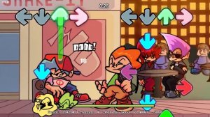 ФНФ против Сан, фанатки Пико ·.