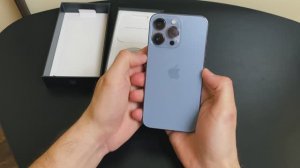 Распаковка и обзор IPhone 13 Pro
