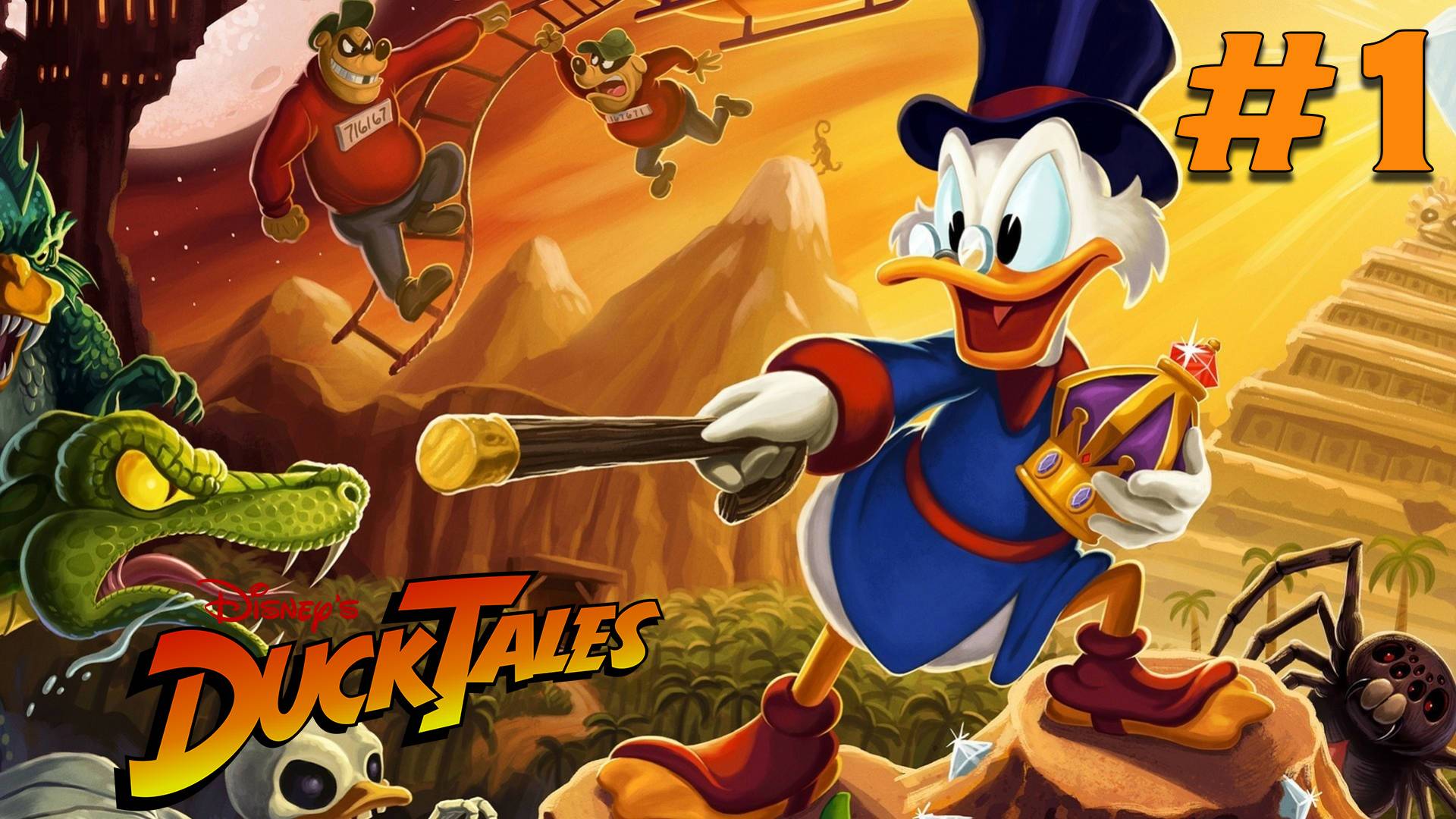 DuckTales: Remastered. Прохождение игры утиные истории #1