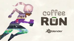 «Coffee Run» 16+ Вечерний мультик, сделанный в Blender.