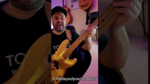 #100daysofpracticeBASS упражнение - секвенция на одной струне в До мажоре.
Идеальная разминка