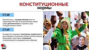 Конституционные принципы национальной политики РФ 🇷🇺