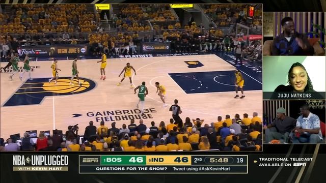 BEST OF NBA Unplugged with Kevin Hart: ECF Game 4 with Kevin Garnett, Julius Randle & JuJu Watkins смотреть онлайн