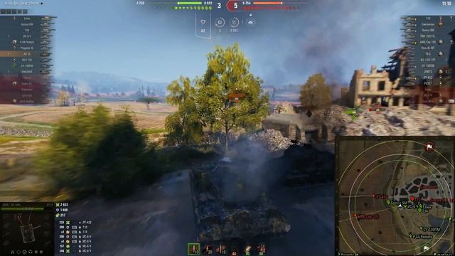 AT 15 - 1 Frags 5K Damage - Hard way to tier X! - World Of Tanks