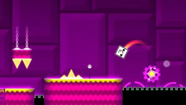 Полное прохождение GEOMETRY DASH WORL (Ну не совсем полное) смотреть онлайн