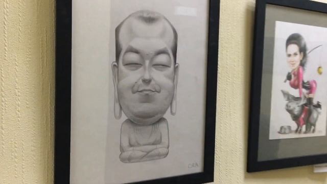 Выставка шаржей Алексея Симонова в Москве смотреть онлайн