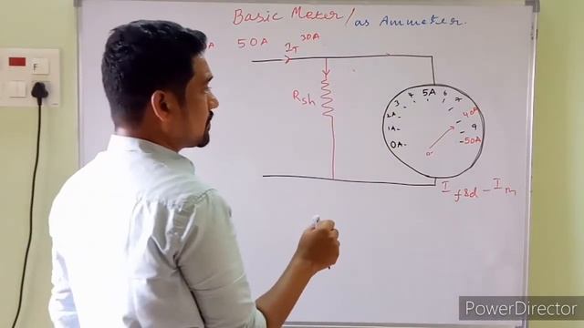 Basic meter as an ammeter || EMI by ushendra's engineering tutorials