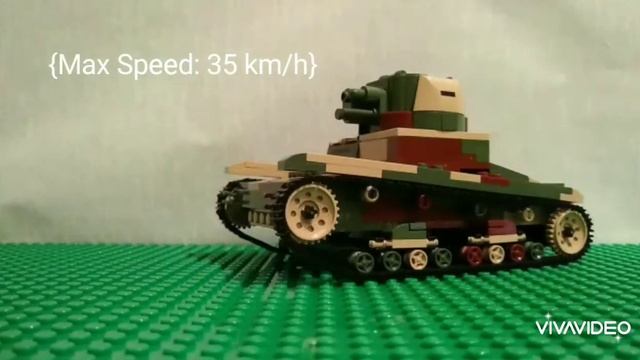 The Vickers 6-Ton Type B || Tank History Ep.1 || Lego Animation