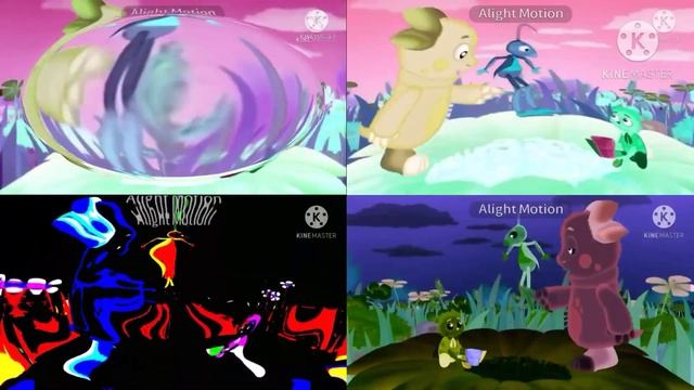 Luntik Russian Intro Quadparison 2