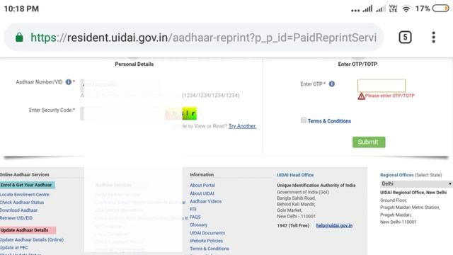 How to downlode aadhar card without mobile number 2018-2019 technical guruji