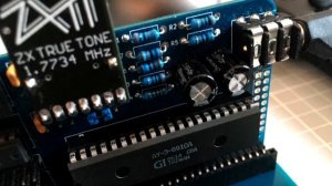 YM/AY Soundcard with ZX True Tone (ZXTT) and AY-3-8910A, on the SAM Coupe