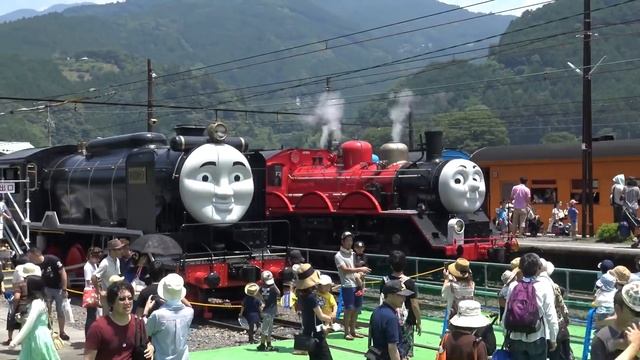 大井川鉄道 きかんしゃジェームス号 運行初日 【James the Red Engine Steam Train】 смотреть онлайн
