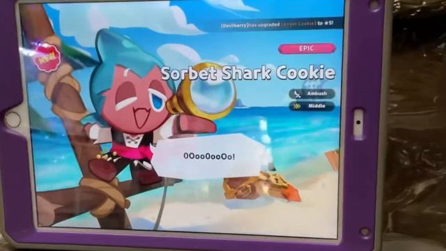 Getting Sorbet Shark Cookie for the first time! смотреть онлайн