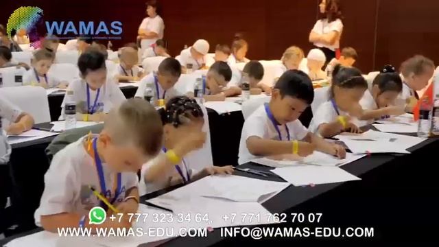 Worldwide Mental Arithmetic Competition WAMAS 2023. Antalya