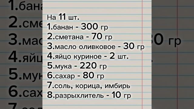 #food #eda #быстрыерецепты #вкусно #foodblogger #пп #еда #едадома  #кексы #банановыйхлеб #пирог